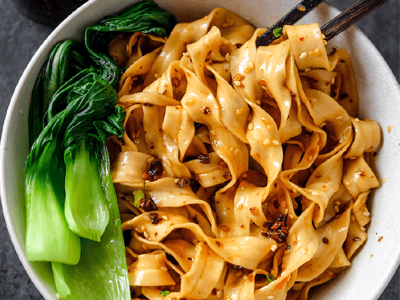 Chili Oil Scallion Noodles